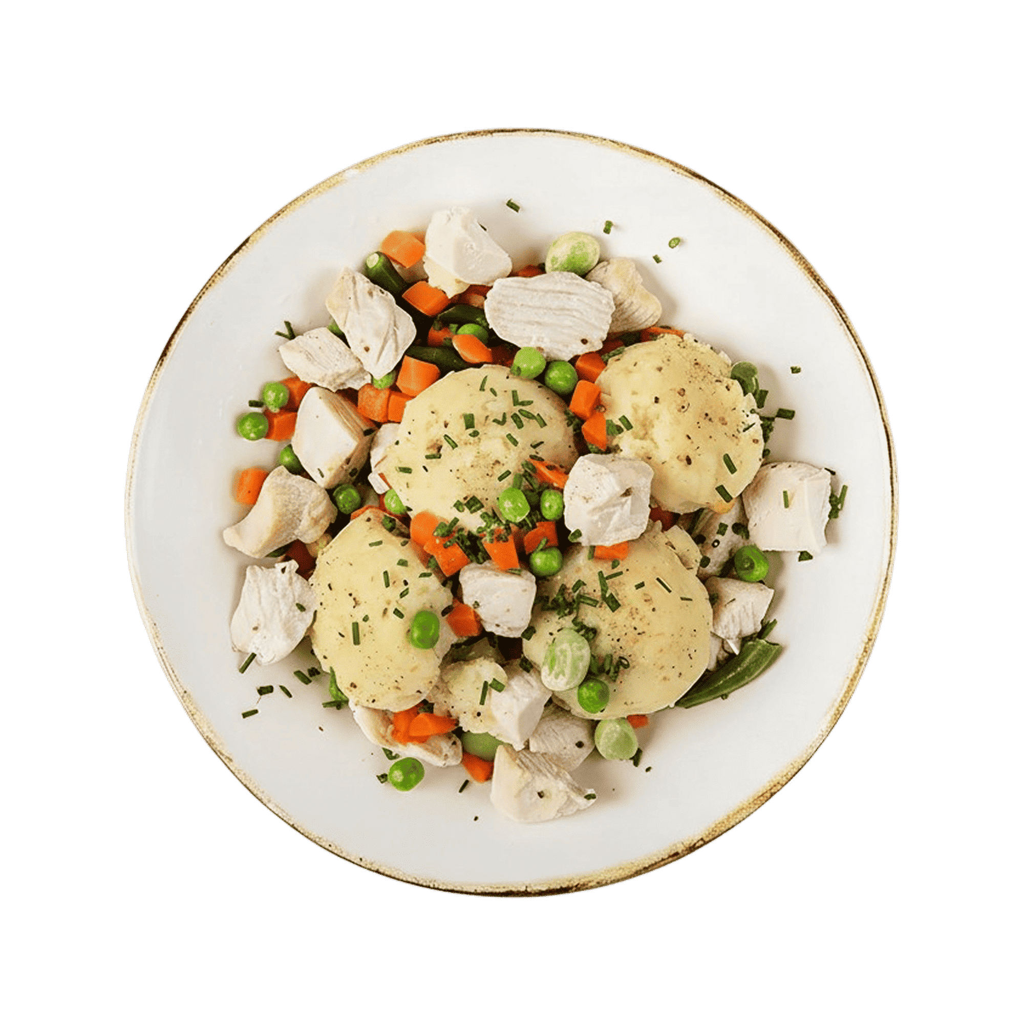 Chicken, Mash & Mixed Veg